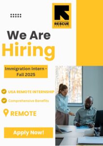 Remote Fall 2025 Immigration Intern - International Rescue Committee (IRC) USA