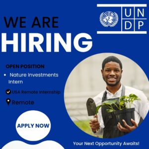 Remote Nature Investments Intern