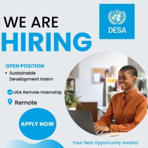 Sustainable Development Intern