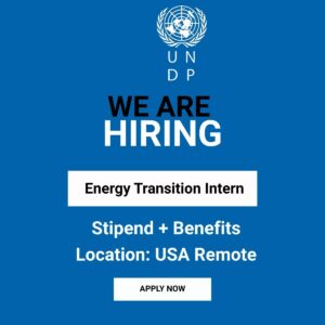 Energy Transition Intern